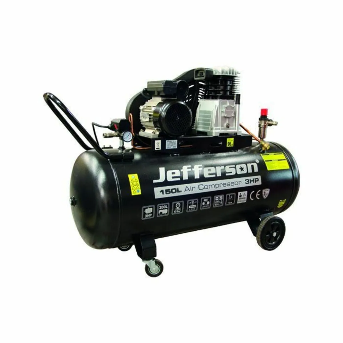 NEW JEFFERSON AIR COMPRESSOR 270 150 100 25L - Image 3