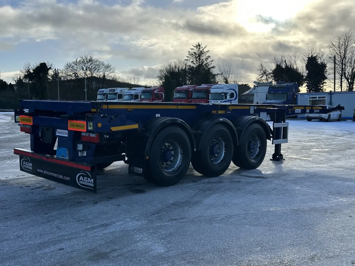 2019 DENNISON SLIDING SKELETAL TRAILER - Image 4