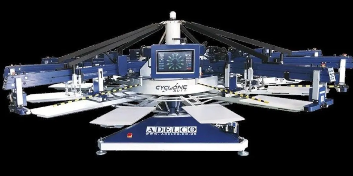 Screen Printing Machine and all accessories