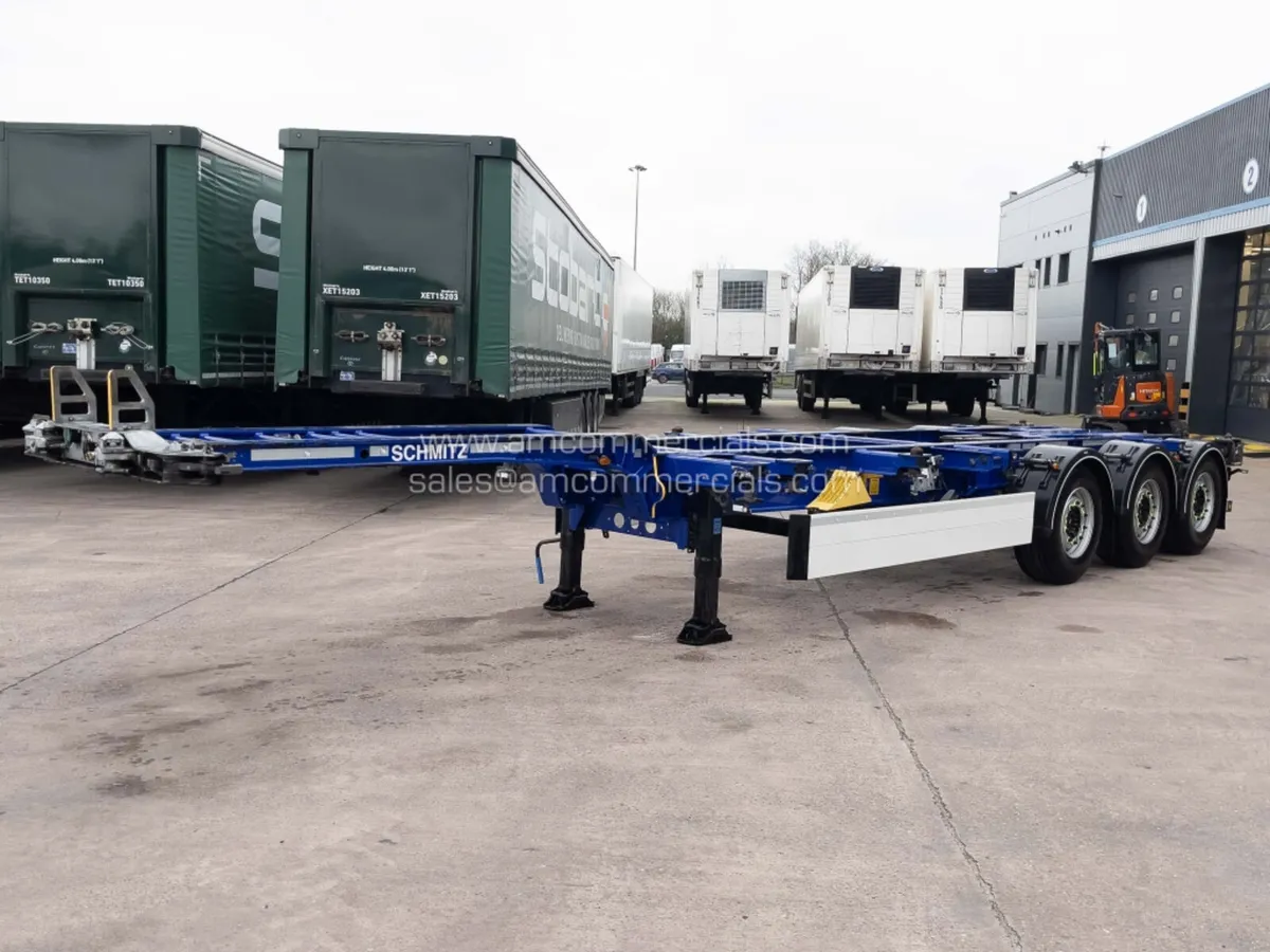 2023 SCHMITZ SKELETAL TRI AXLE TRAILER - Image 3