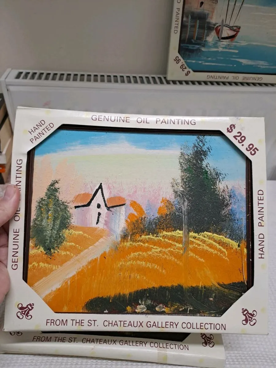 Variety of oil paintings - Image 4