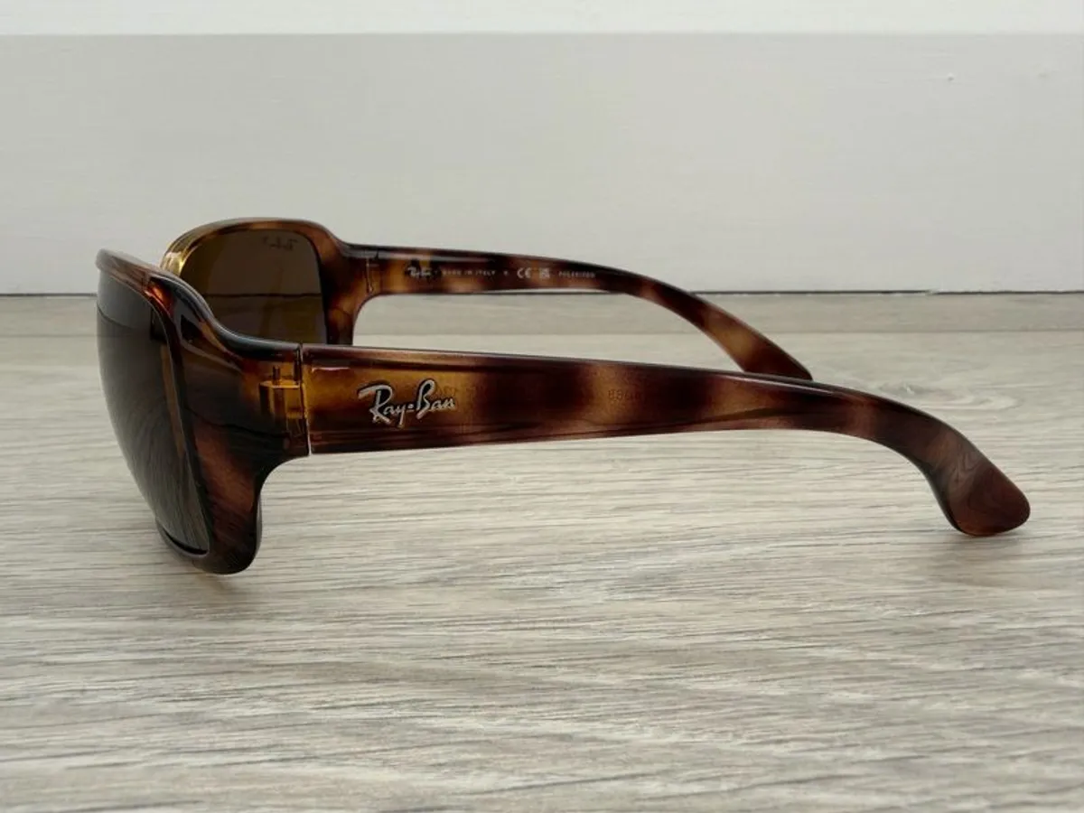 Rayban 4068 Havana Brown polarized sunglasses - Image 3
