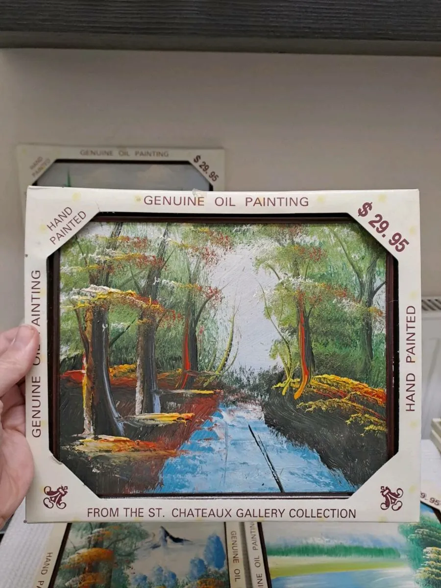 2nd lot of oil paintings - Image 3