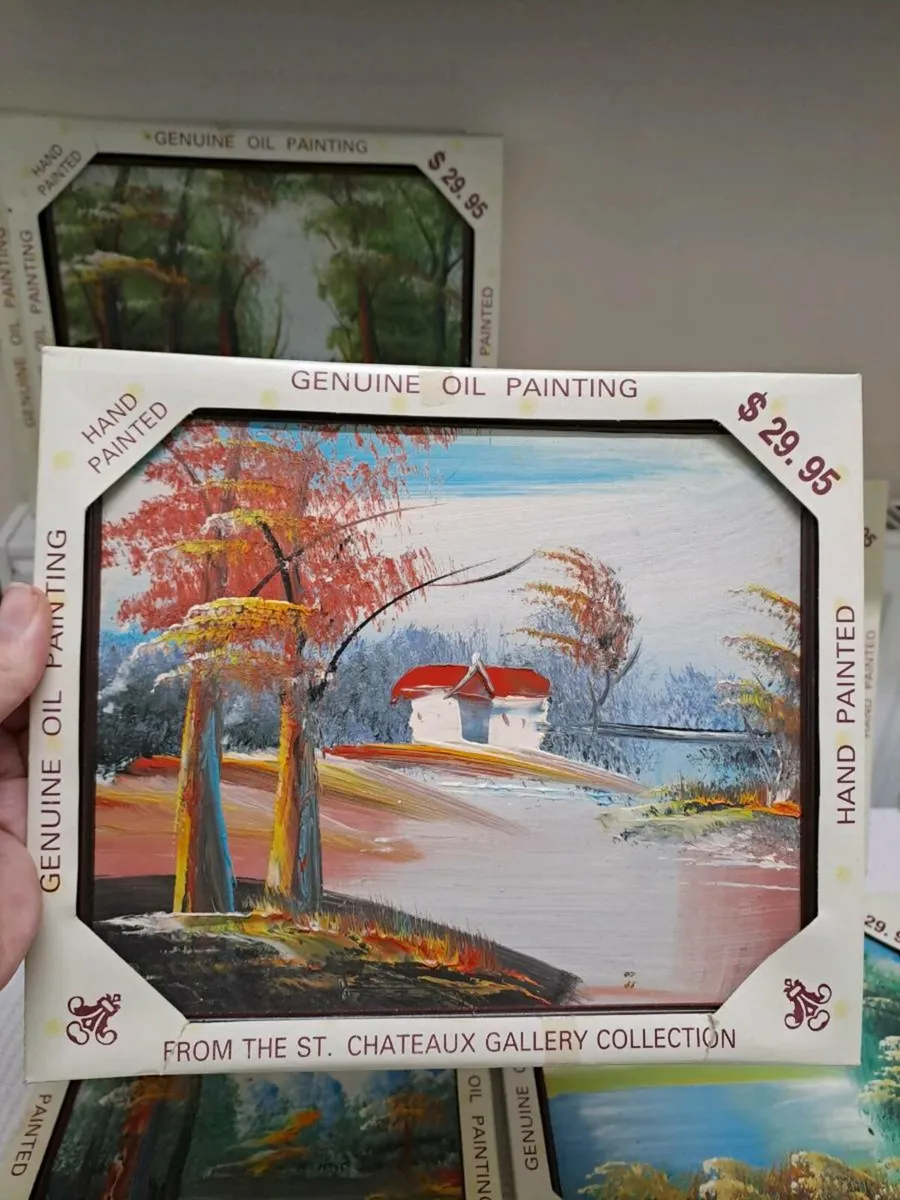 2nd lot of oil paintings - Image 4