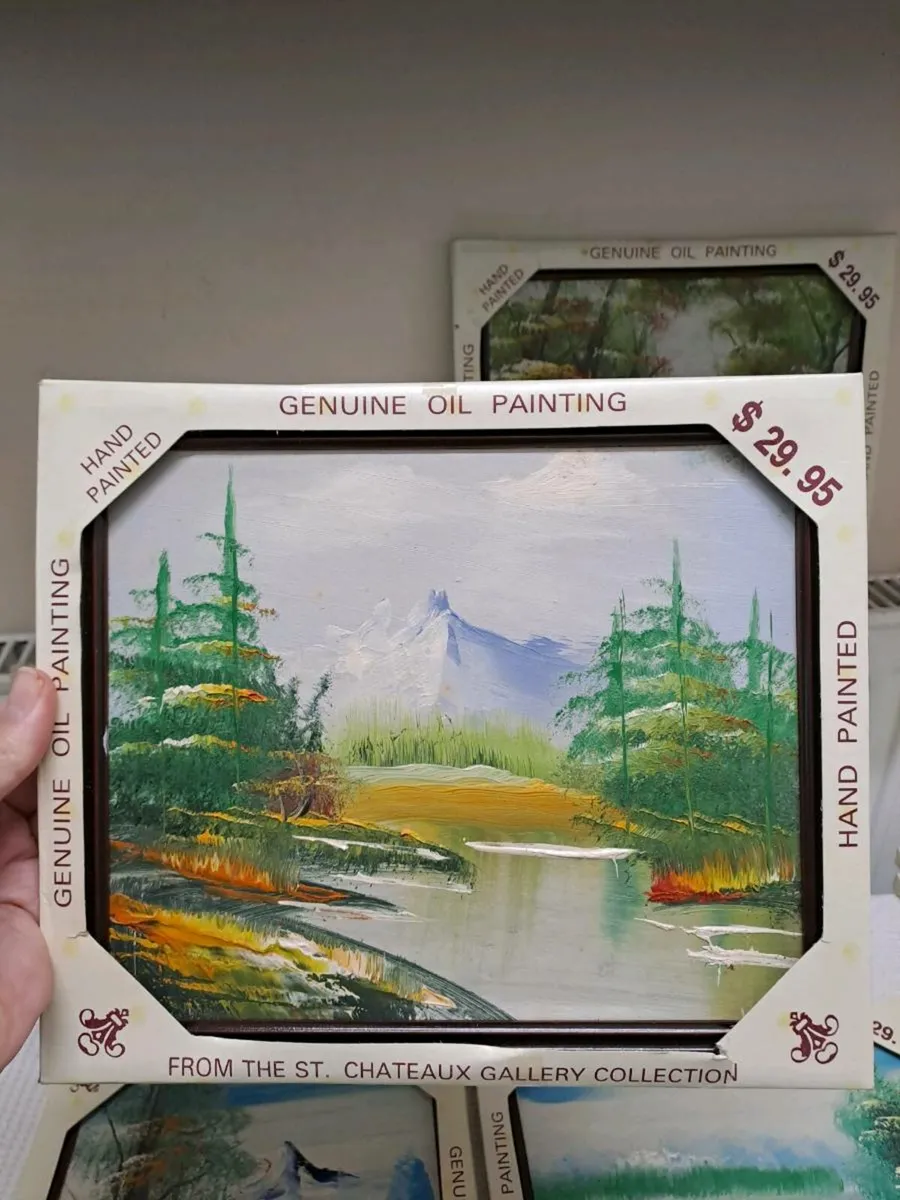 2nd lot of oil paintings - Image 2