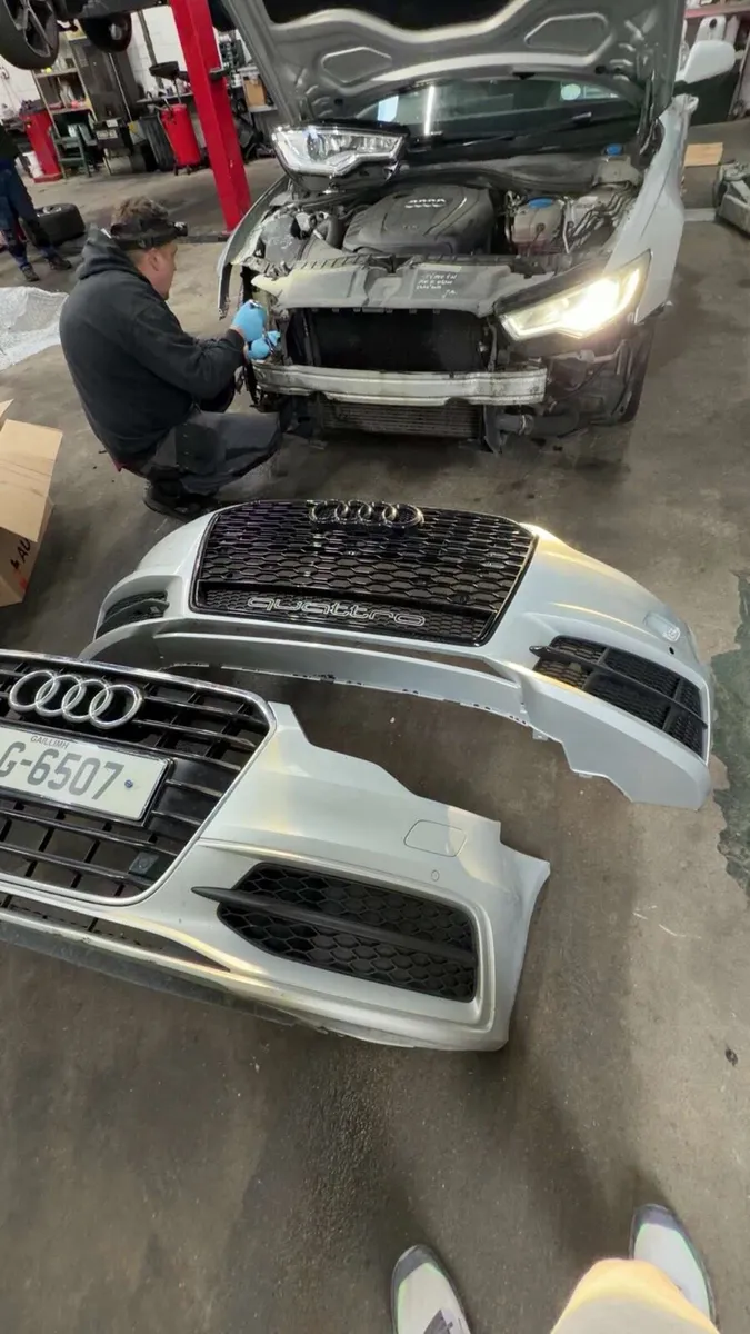 Audi A6 Front Bumper - Image 3
