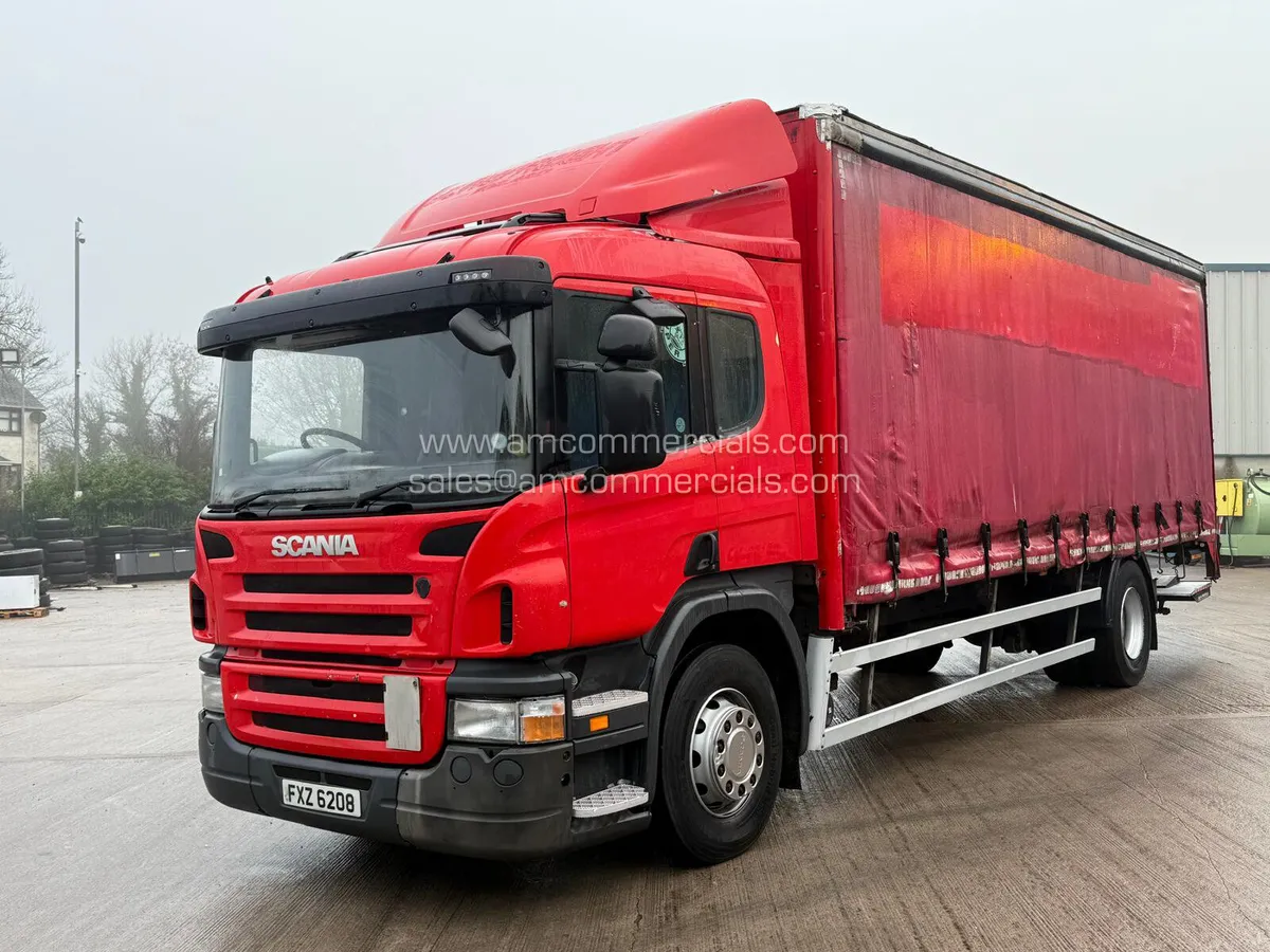 2011 SCANIA P230 CURTAINSIDER - Image 3
