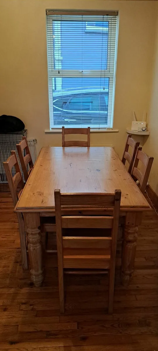 Dining Table & 6 Chairs - Image 2