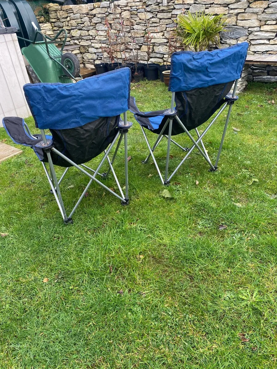 2 Camping  / Fishing / Picnic Chairs - Image 2