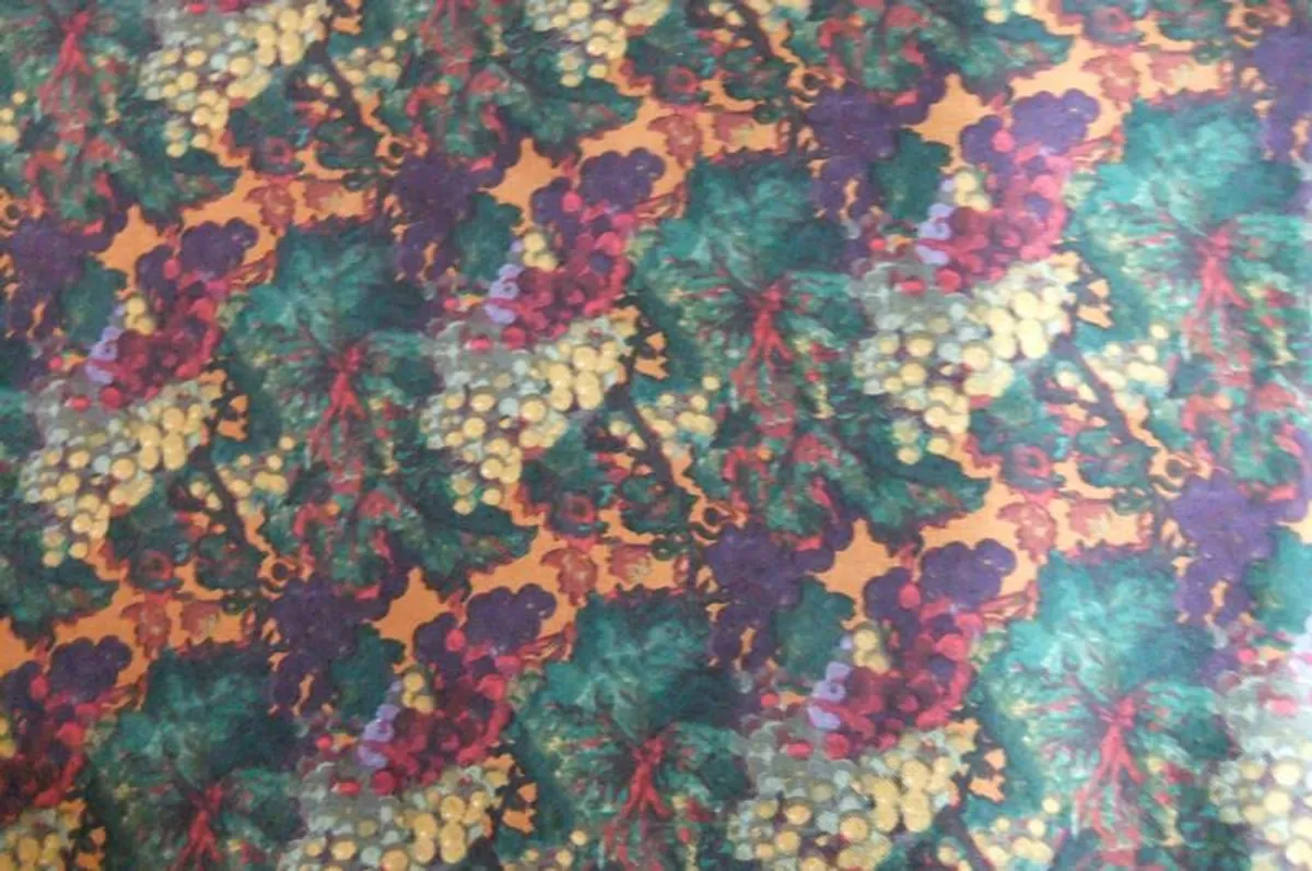 Yves Saint Laurent Vintage Silk Wool Scarf - Image 2