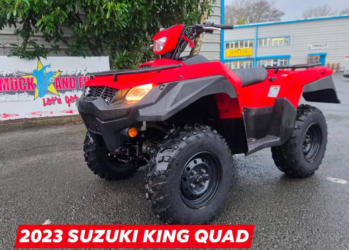 MINT Suzuki King Quad 500 Home Delivery/Part X - Image 1
