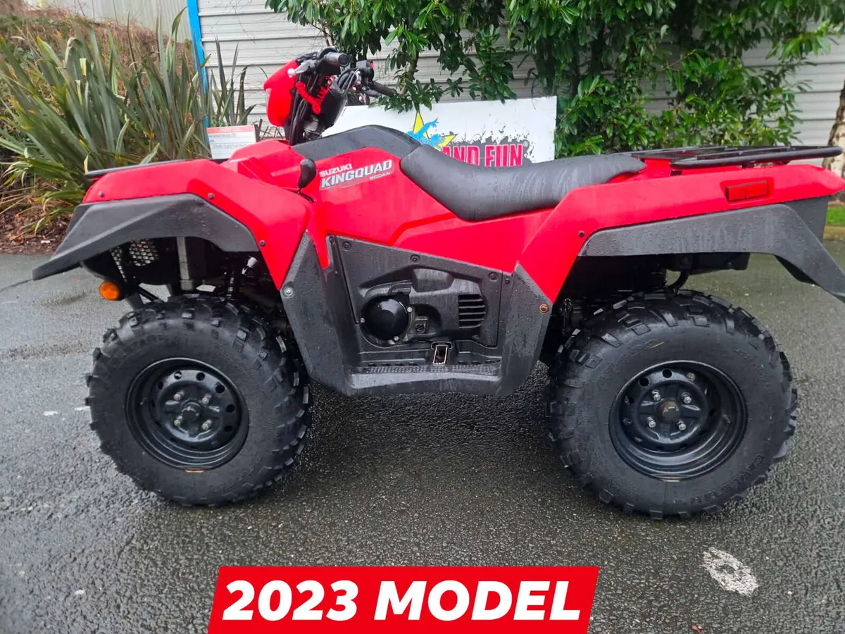 MINT Suzuki King Quad 500 Home Delivery/Part X - Image 3