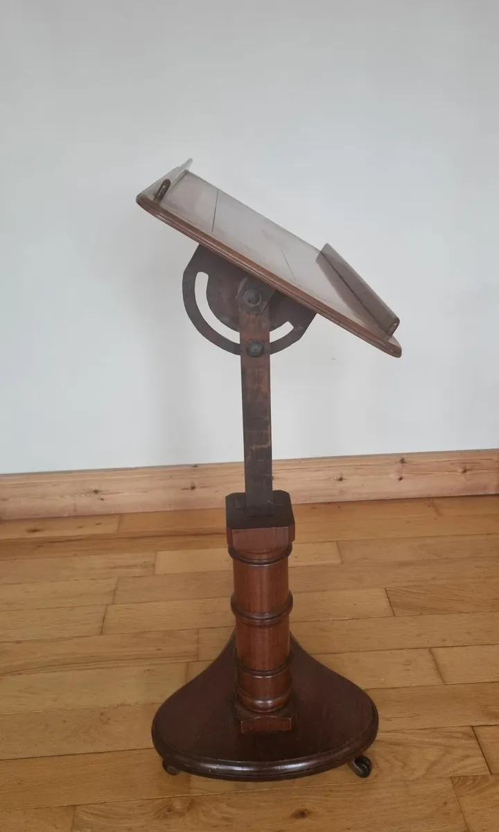 Antique Victorian Reading Table - Image 2