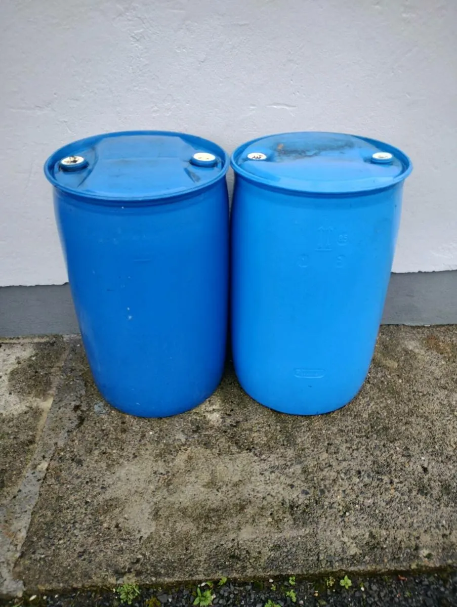 Plastic Barrels - Image 1