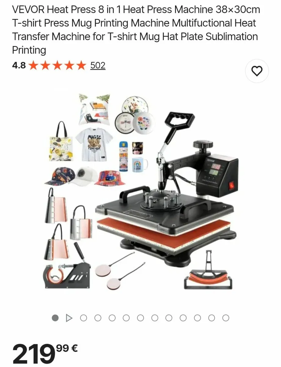 Heatpress.  Mug/ bottle press/ sublimation printer - Image 2