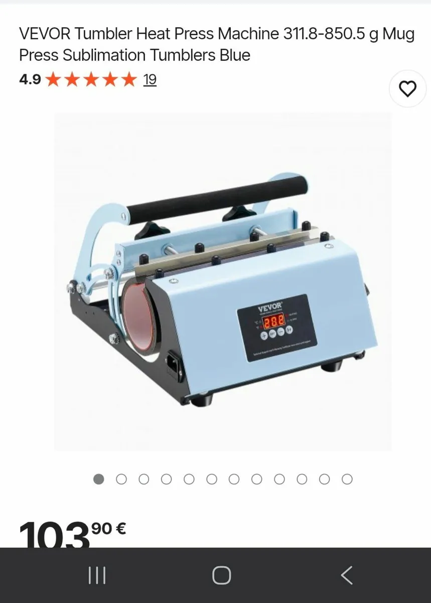 Heatpress.  Mug/ bottle press/ sublimation printer - Image 1