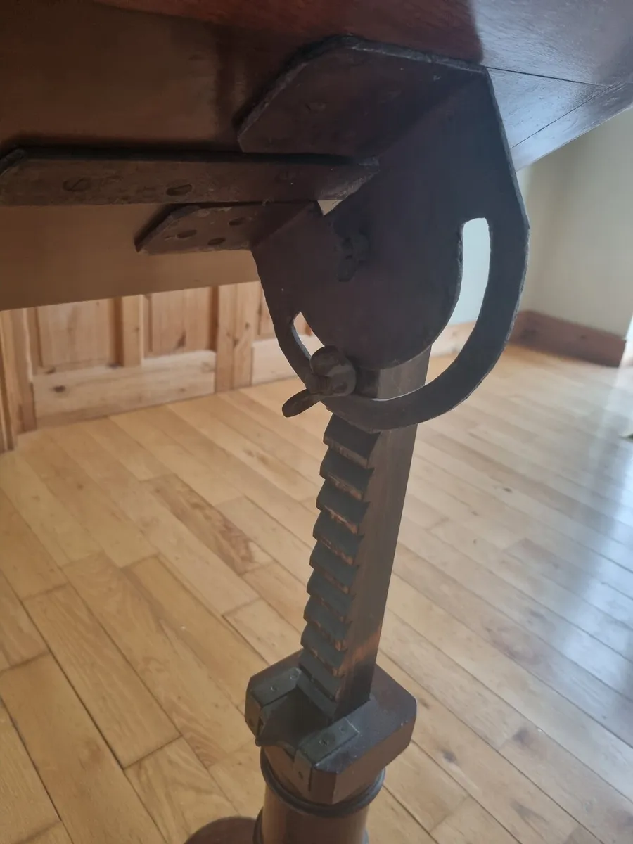 Antique Victorian Reading Table - Image 4