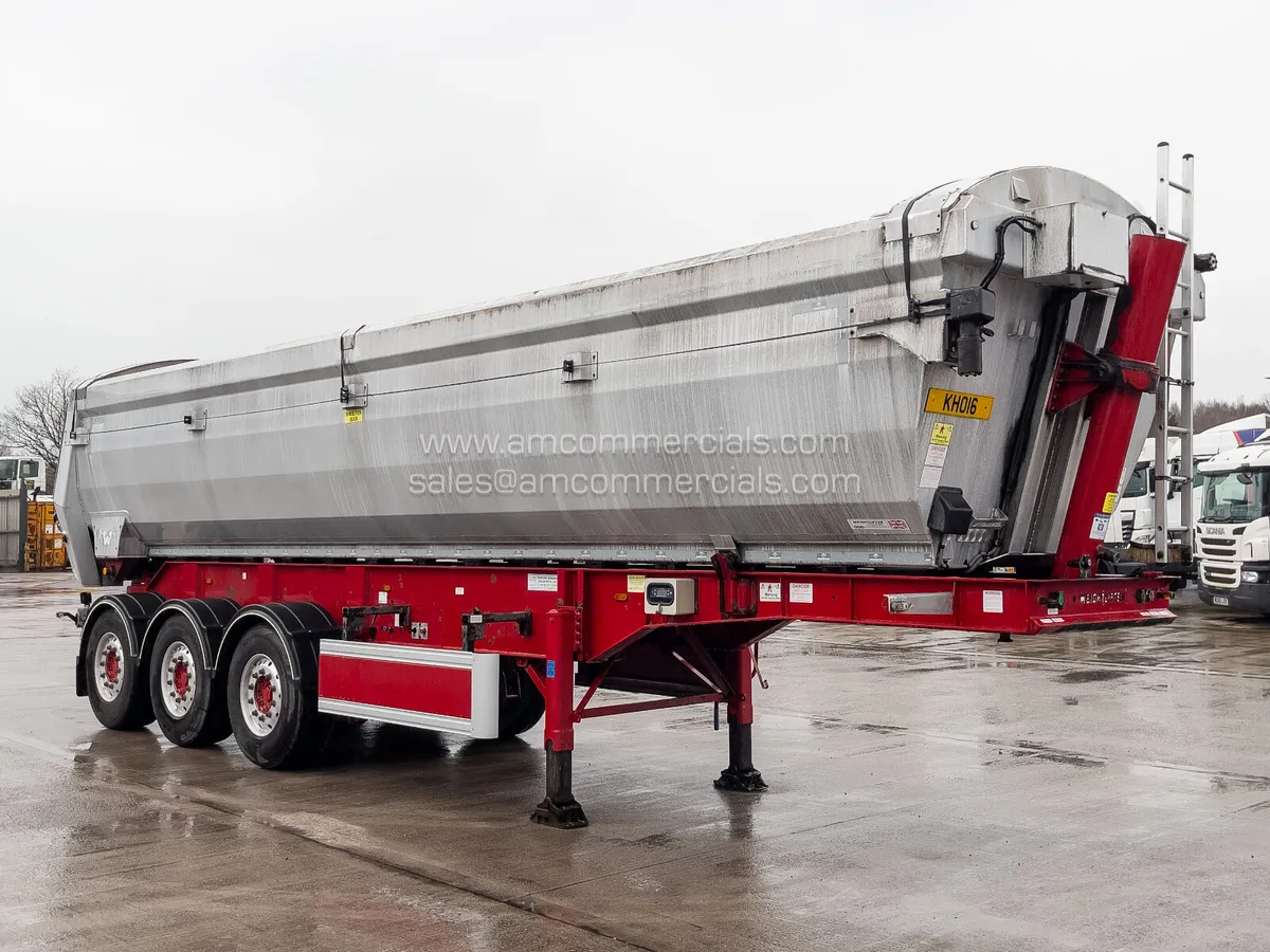 2021 WEIGHTLIFTER HALF-PIPE TIPPING TRAILER - Image 1