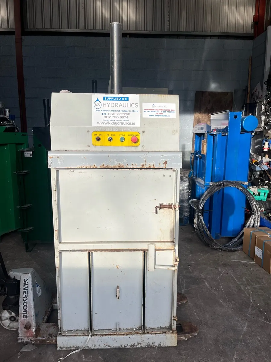 Cardboard plastic baler compactor recycling - Image 4