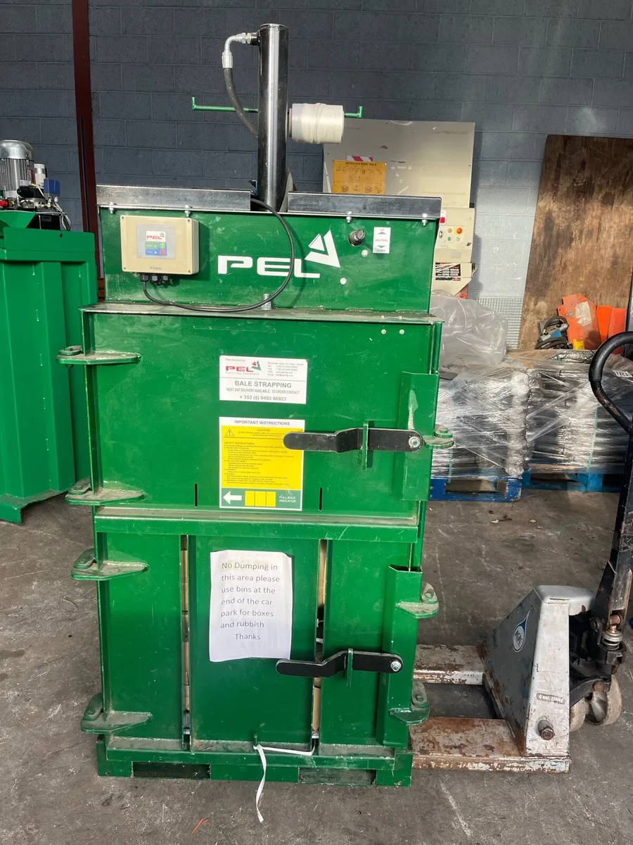 Cardboard plastic baler compactor recycling - Image 2