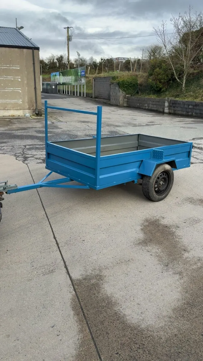 New 7x4 car tralire for sale - Image 1