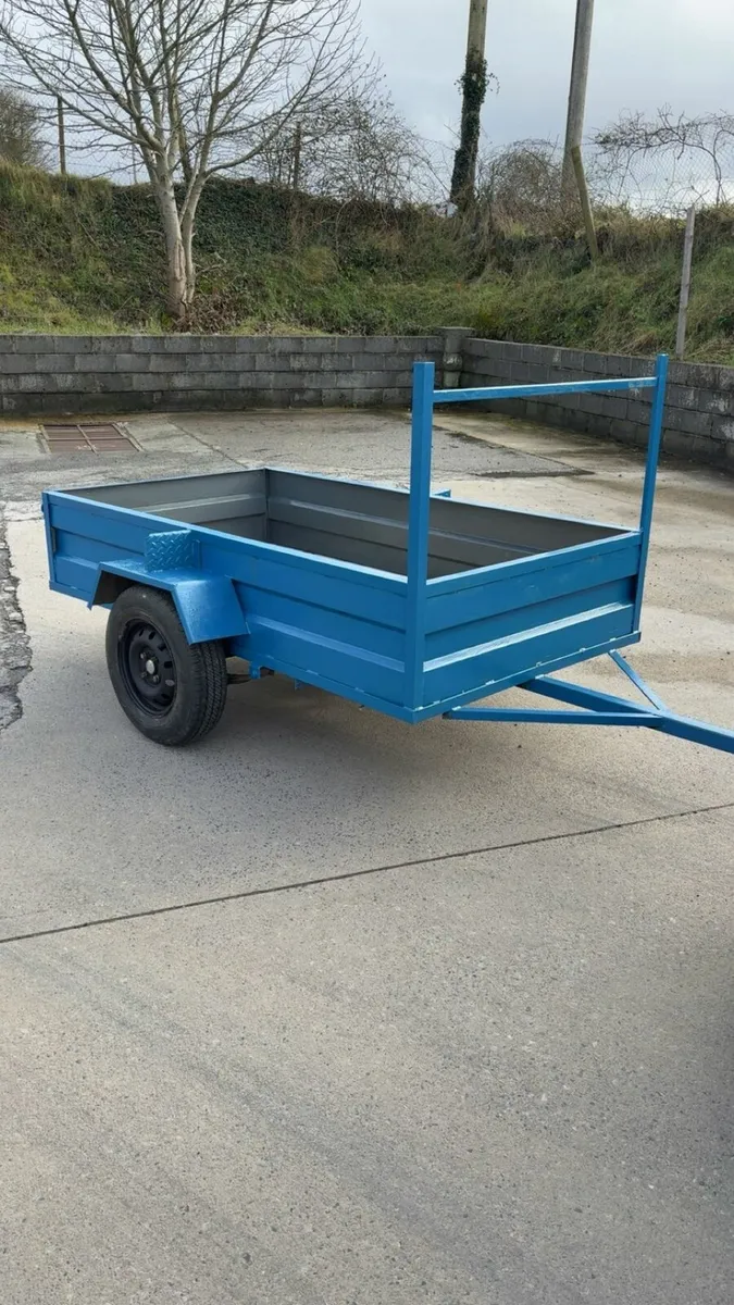 New 7x4 car tralire for sale - Image 2