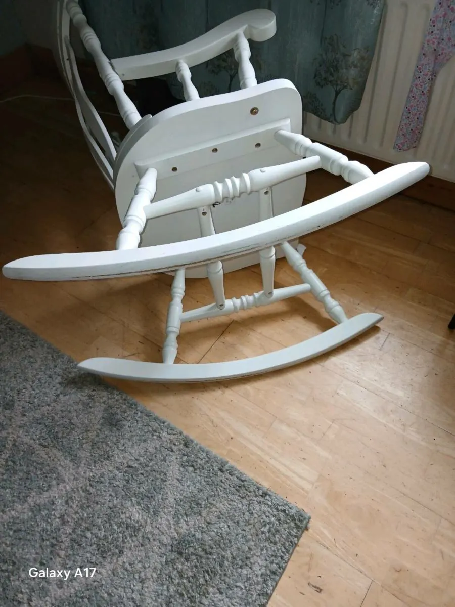 ROCKING chair and headboard - Image 2