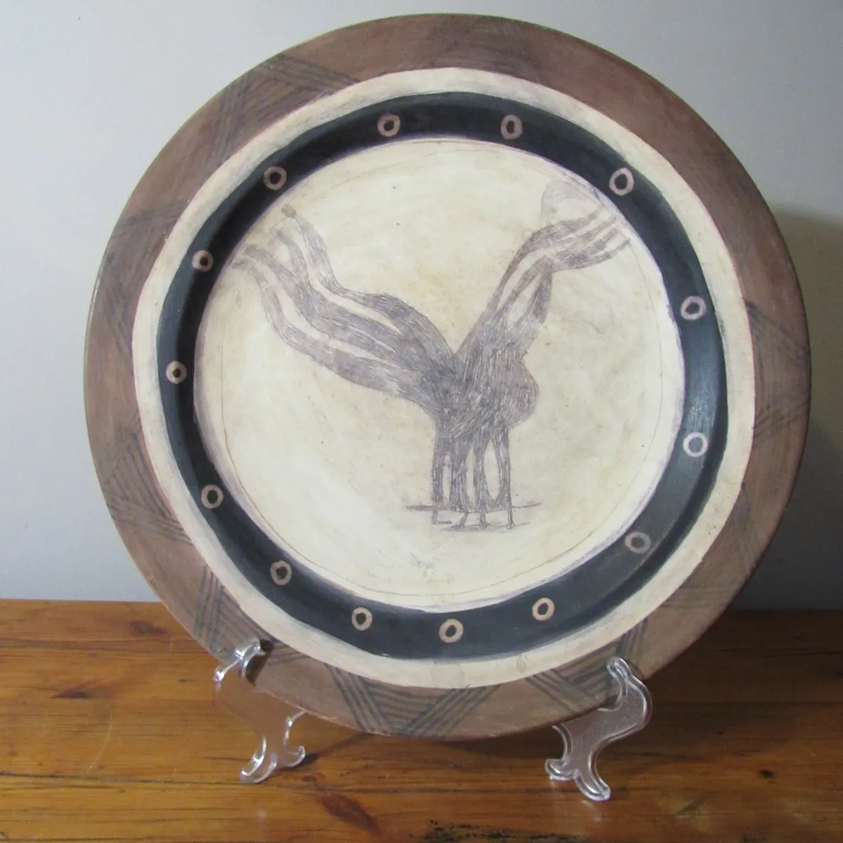 Decorative Wall Plates African Ethnic Style - Image 1