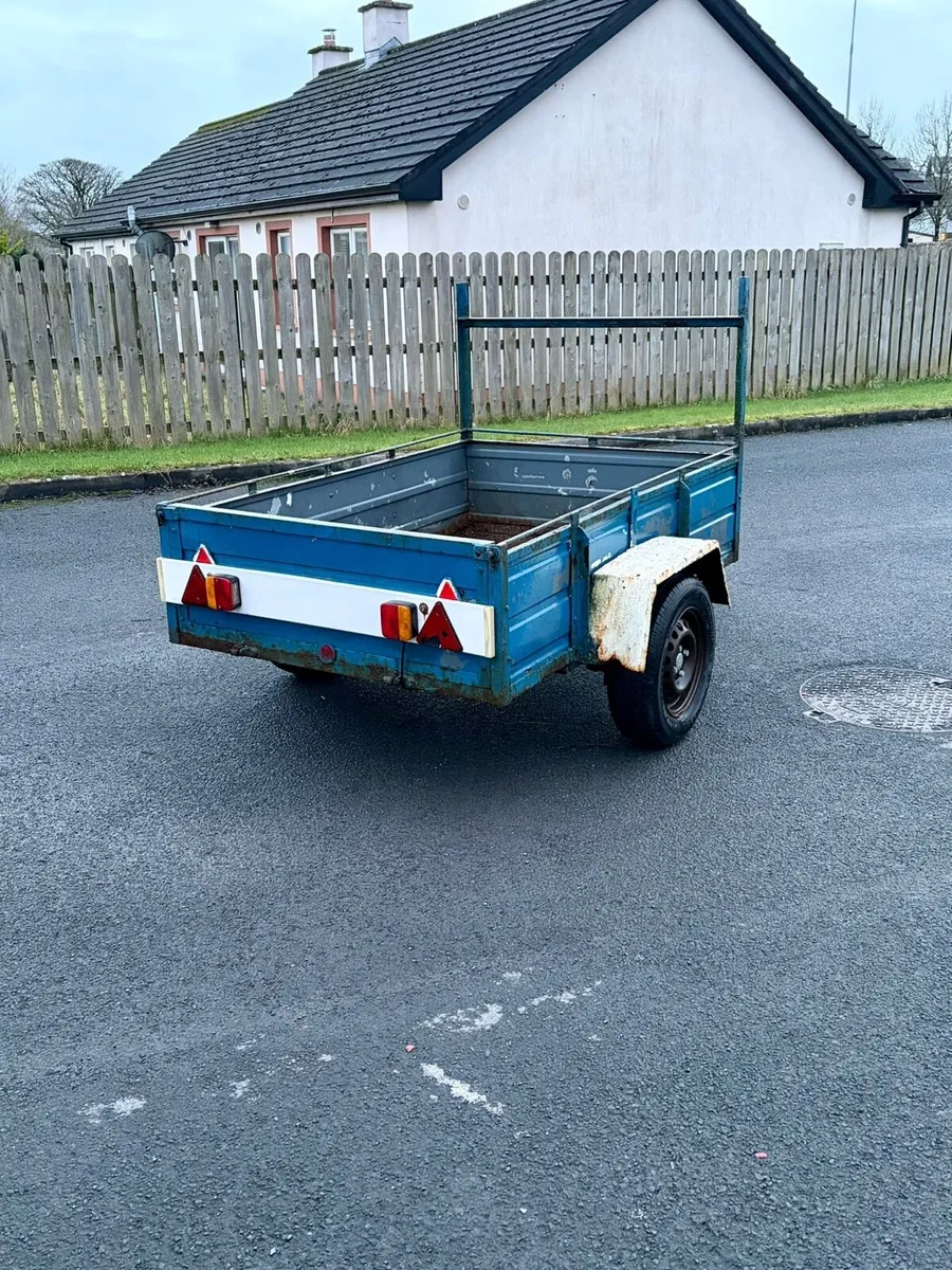 6x4 all steal car trailer - Image 3