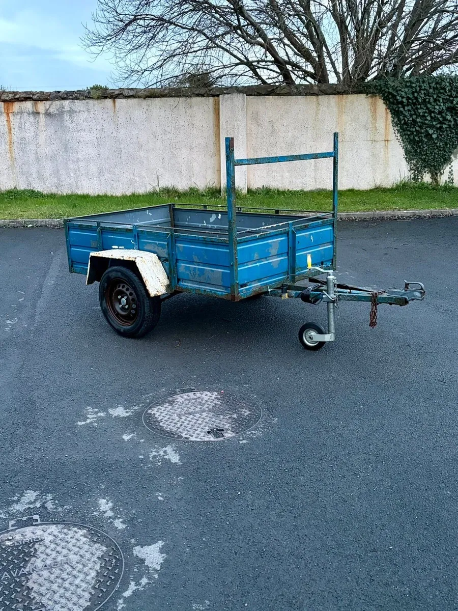6x4 all steal car trailer - Image 1