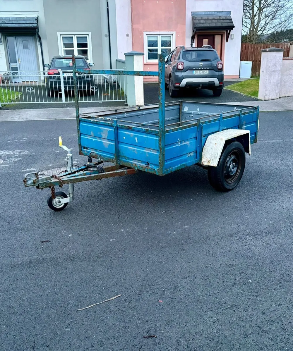 6x4 all steal car trailer - Image 2