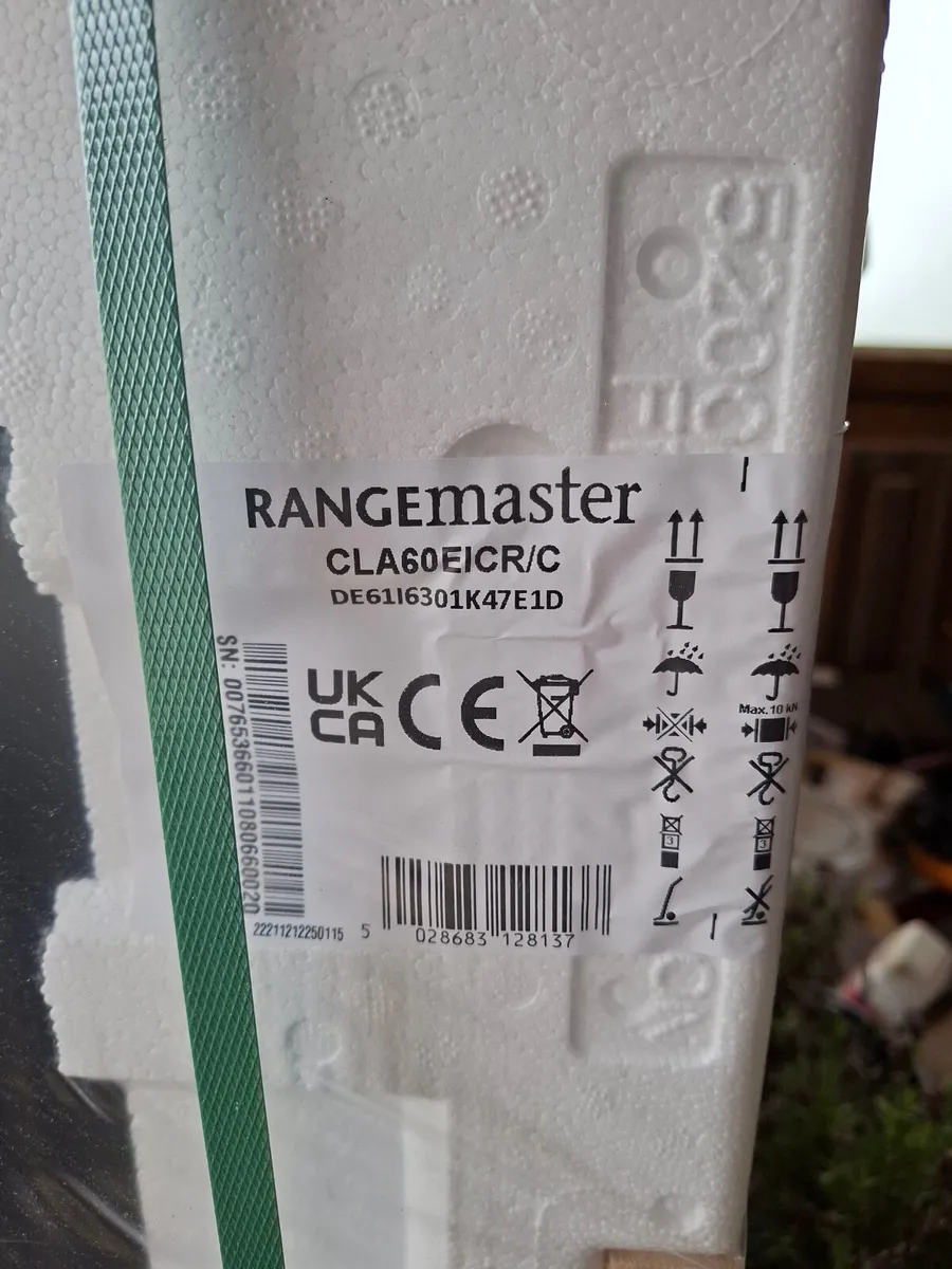 Rangemaster classis 60cm Electric induction cooker - Image 1