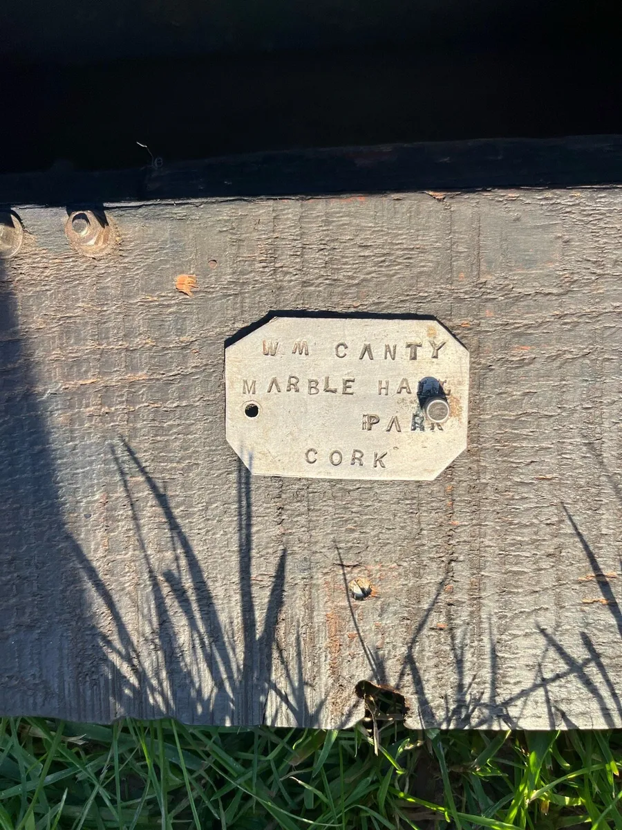 Antique W.M Canty Cork Automobile Toolbox - Image 1