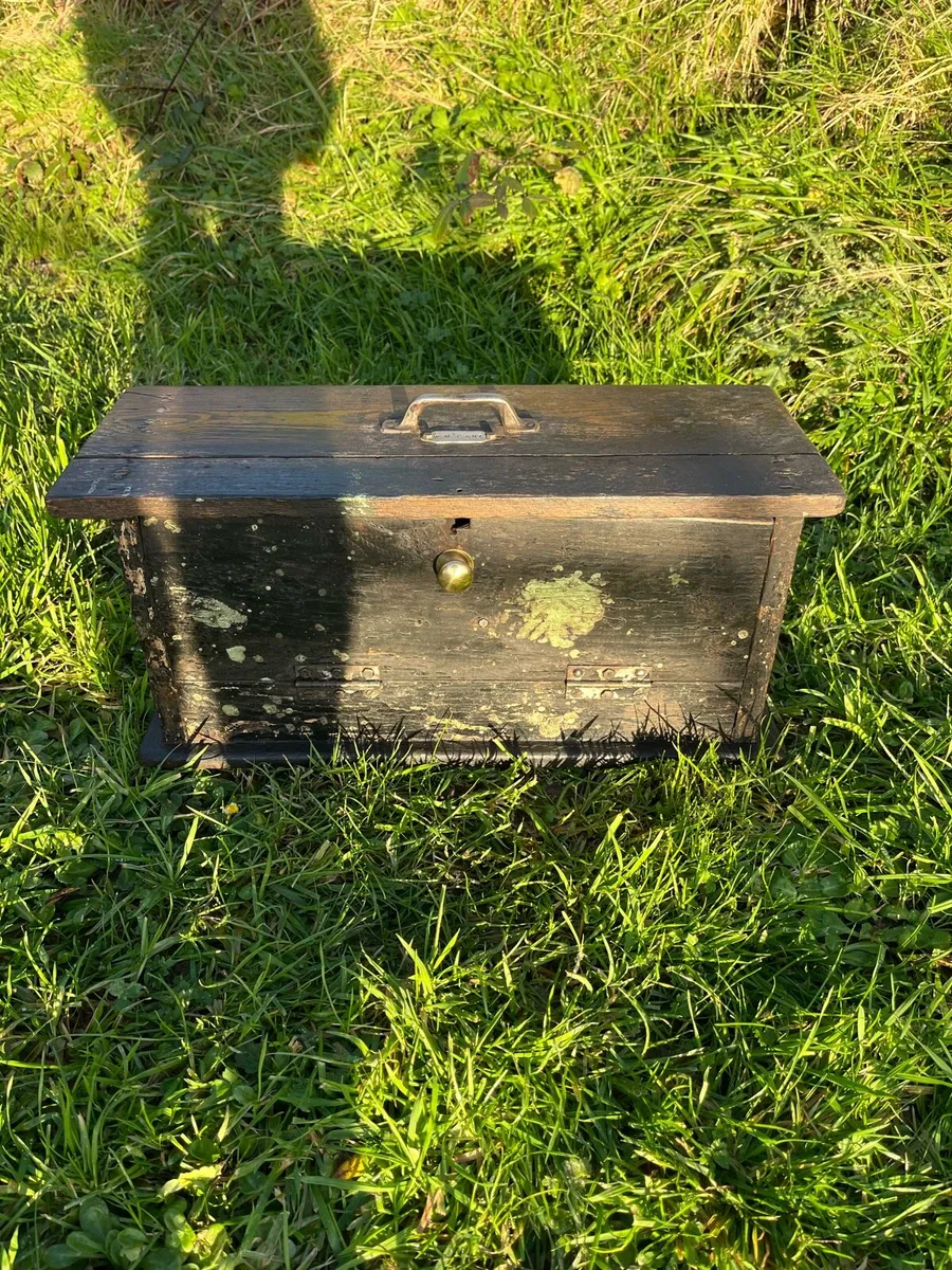 Antique W.M Canty Cork Automobile Toolbox - Image 3