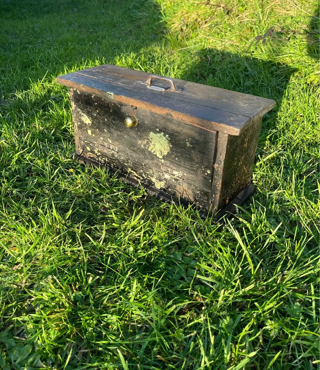 Antique W.M Canty Cork Automobile Toolbox - Image 2
