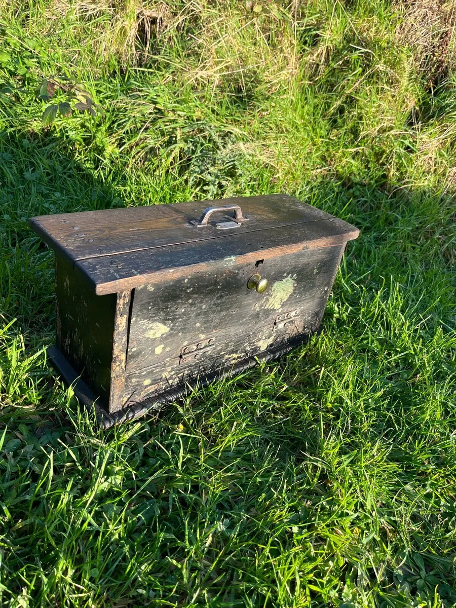 Antique W.M Canty Cork Automobile Toolbox - Image 4
