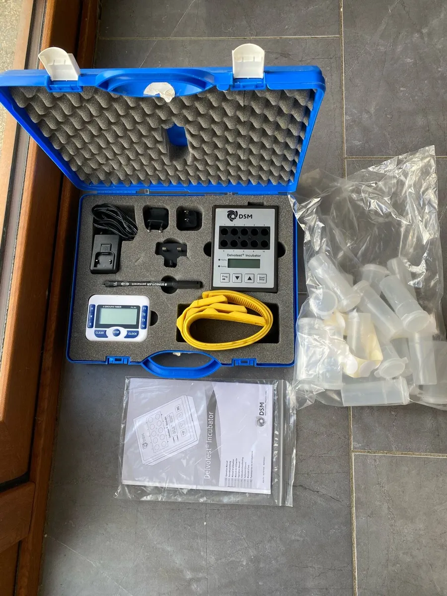 Delvotest milk testing kit - Image 1