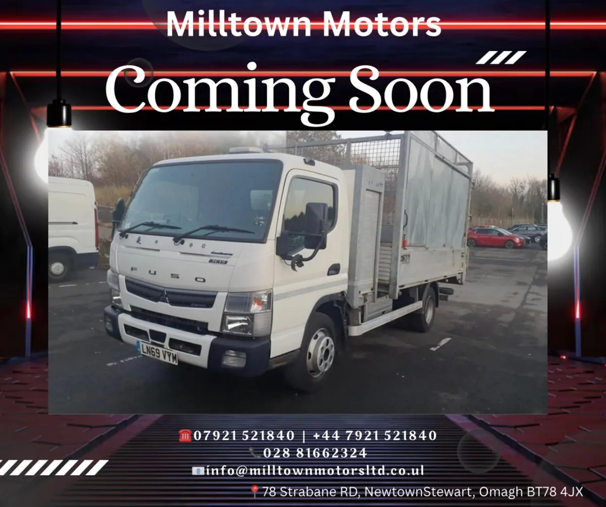 🛞Mitsubishi Canter Tipper 2019 - Image 1