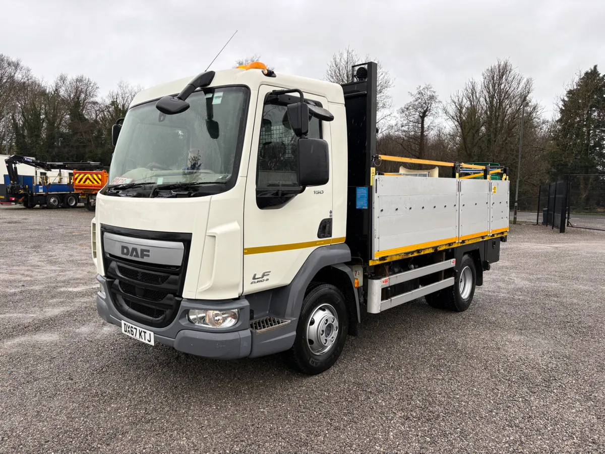 2017 DAF LF 13Ft Dropside & crane - Image 1