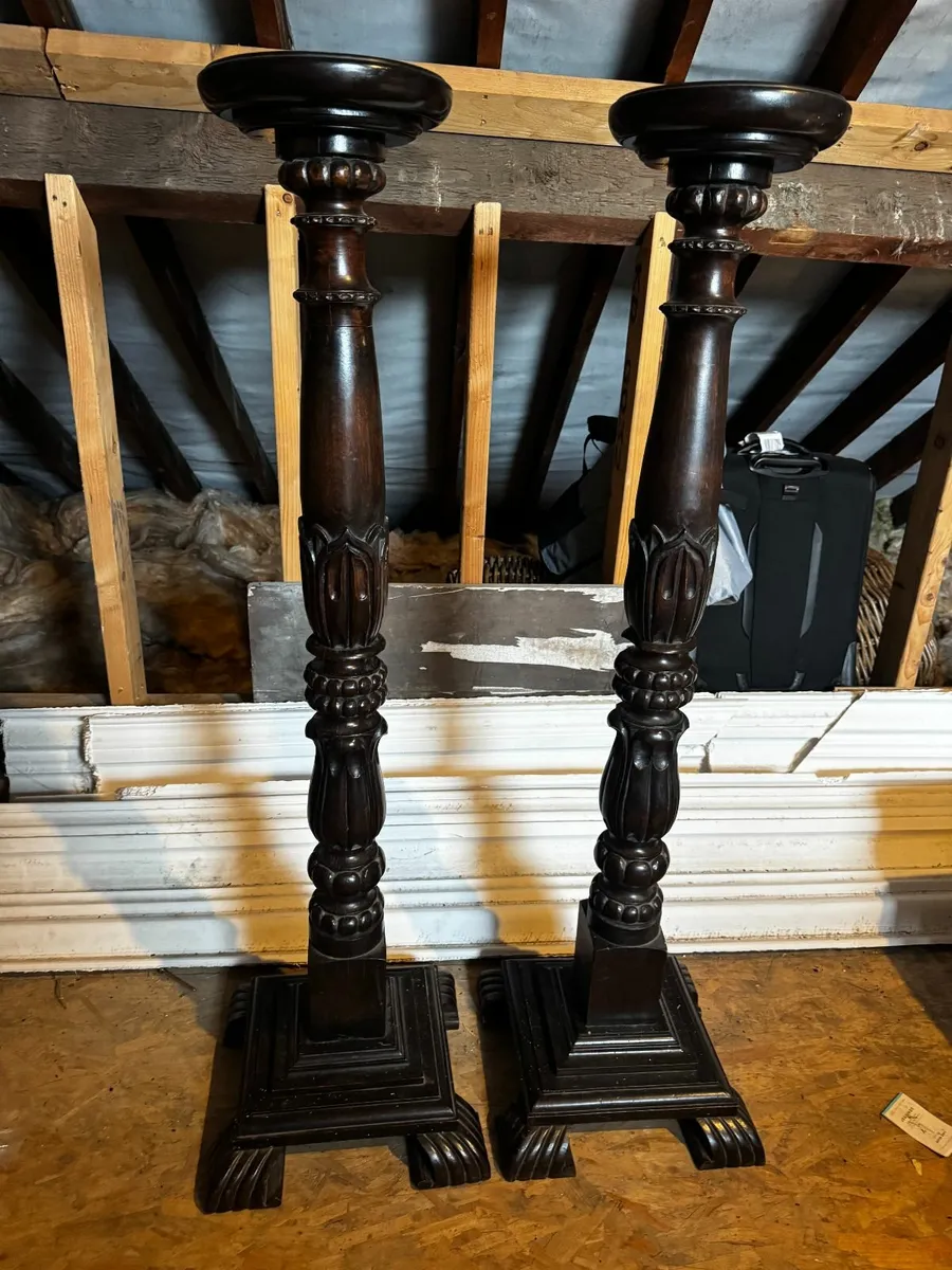 Pair of Torcheres/Plant Stands