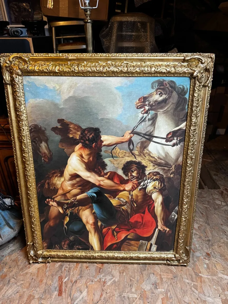 Oil painting - The 8th Labour of Hercules - Image 2