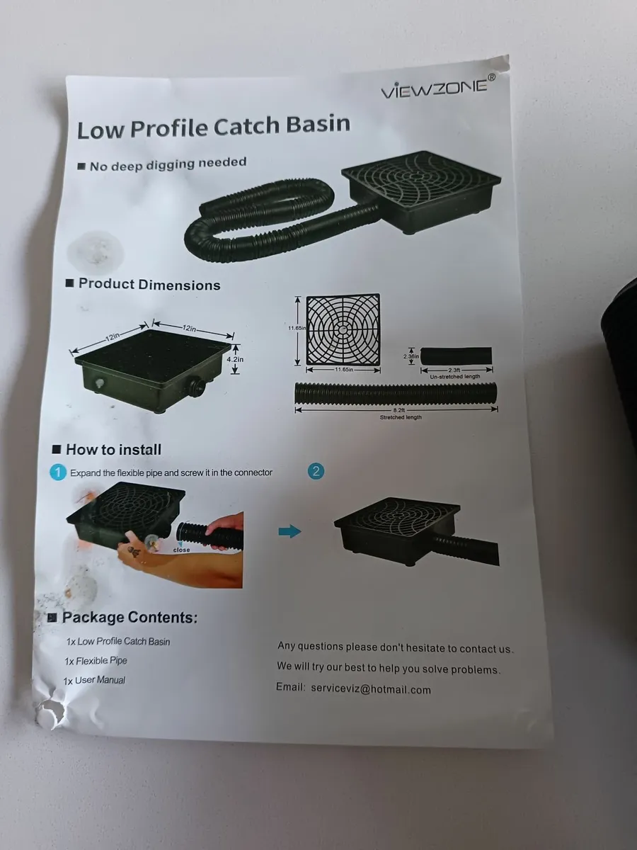 Garden drain - Image 2