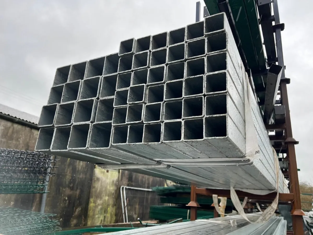 Galvanised Box Section - NEW - Image 2