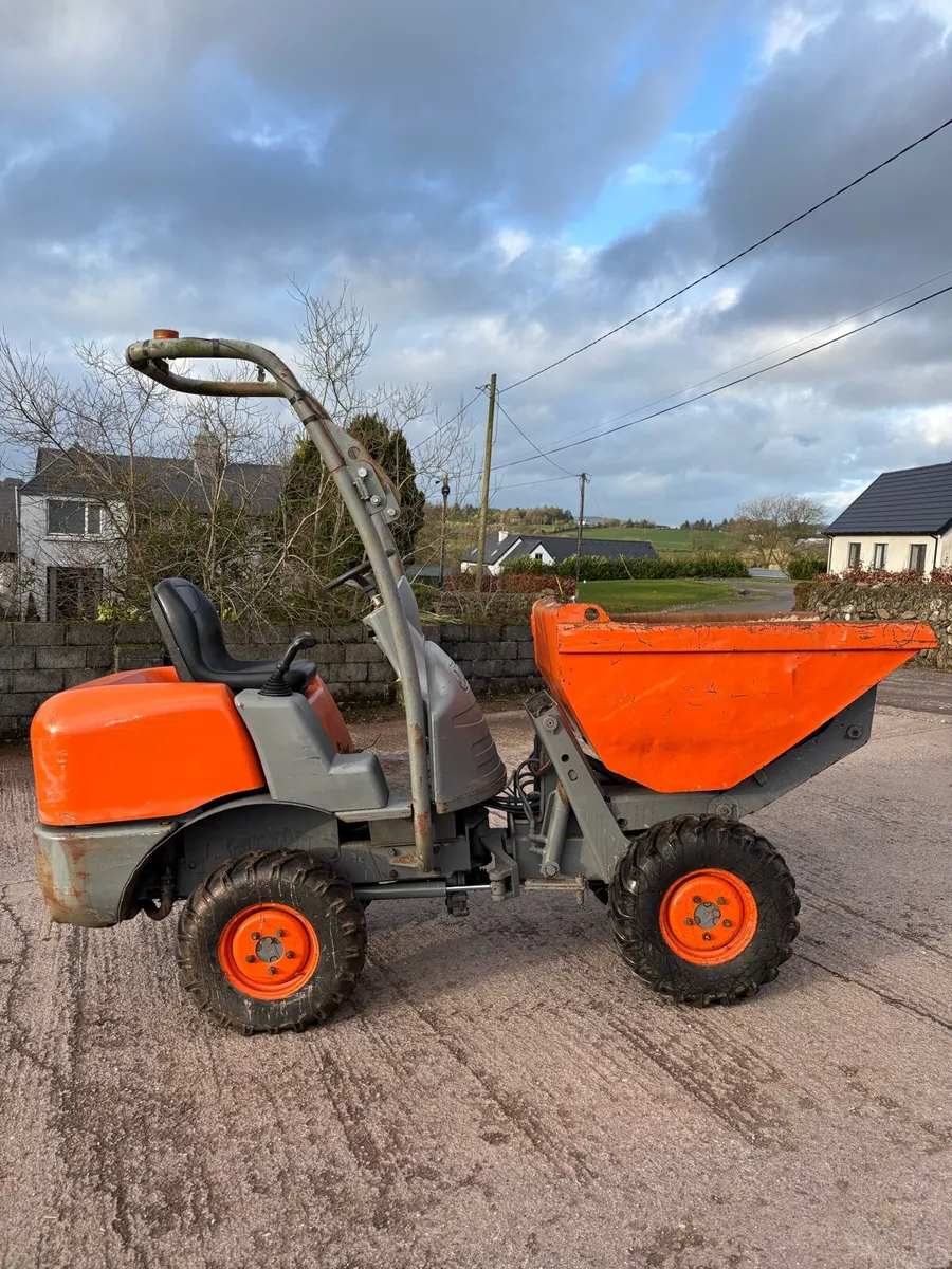 Ausa 1 ton high tip dumper - Image 1