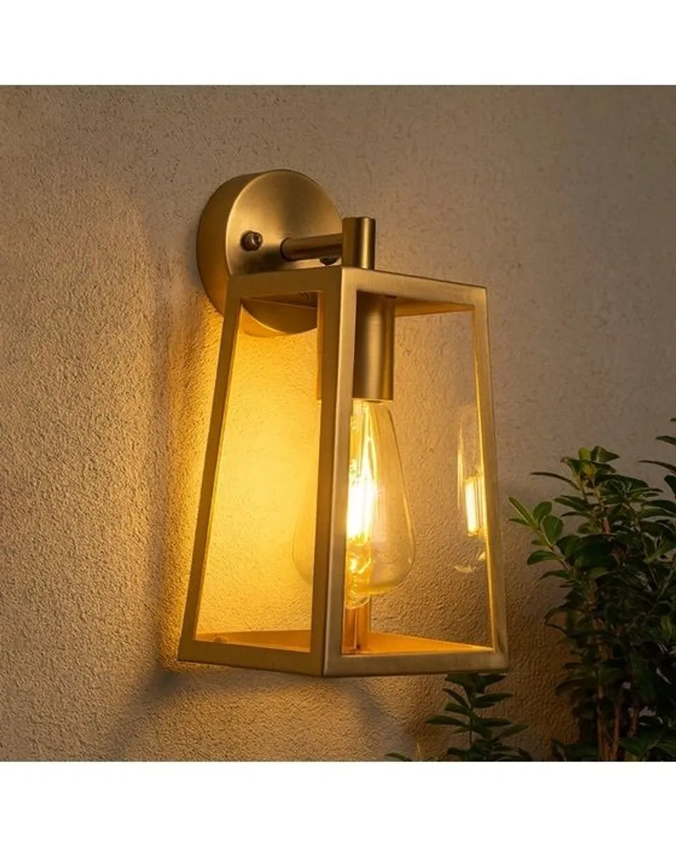 New in box Astro wall light Calvi 215 brass Neptune Helen Turkington style - Image 1