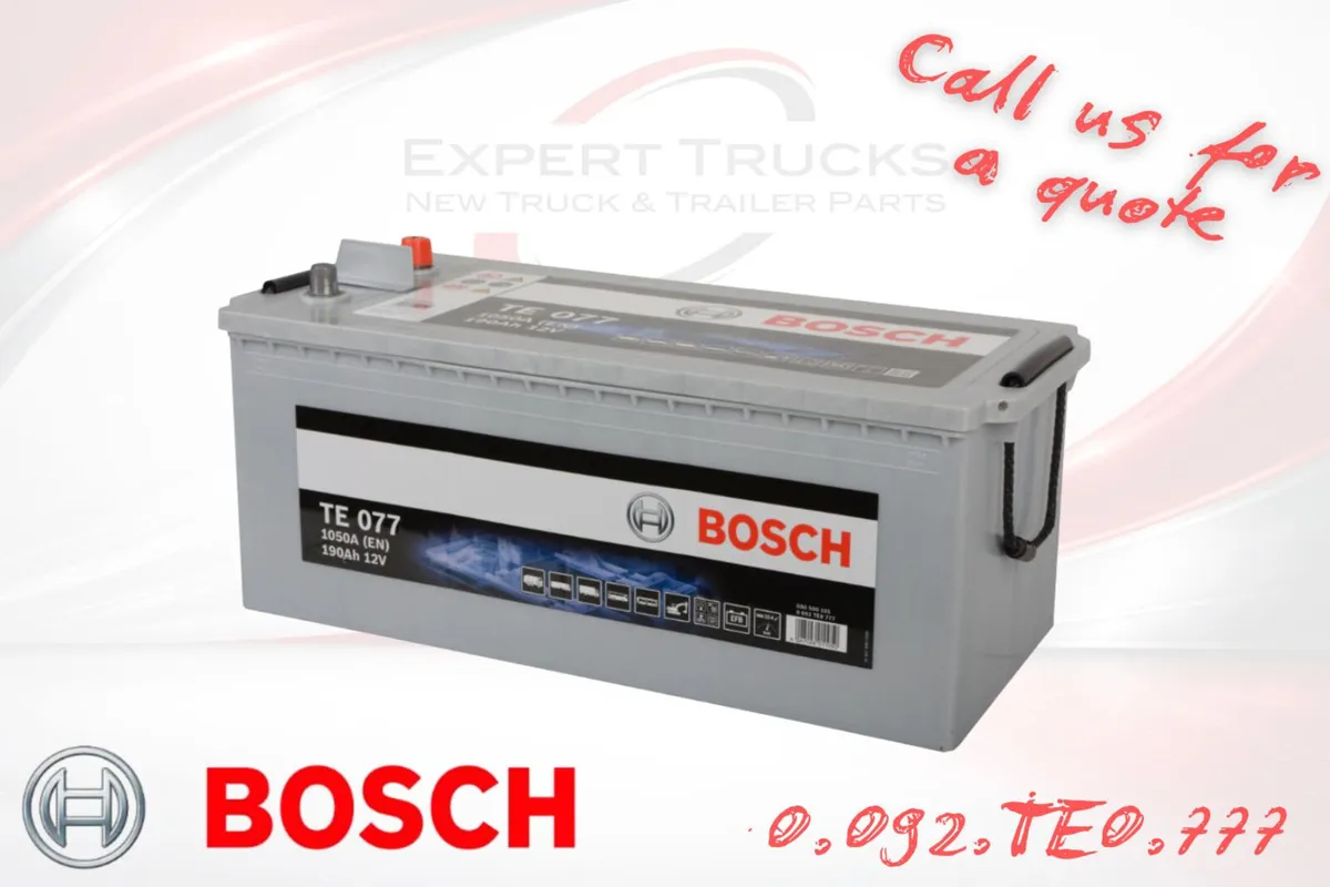 629 190AH BATTERY (BOSCH)