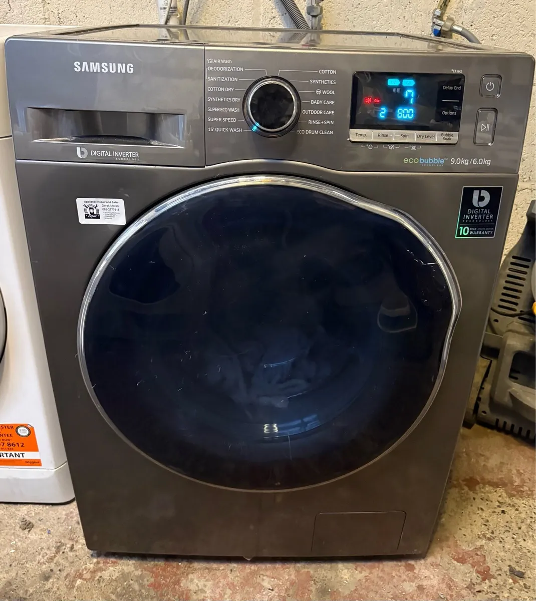 Samsung Washer Dryer - 9kg Drum