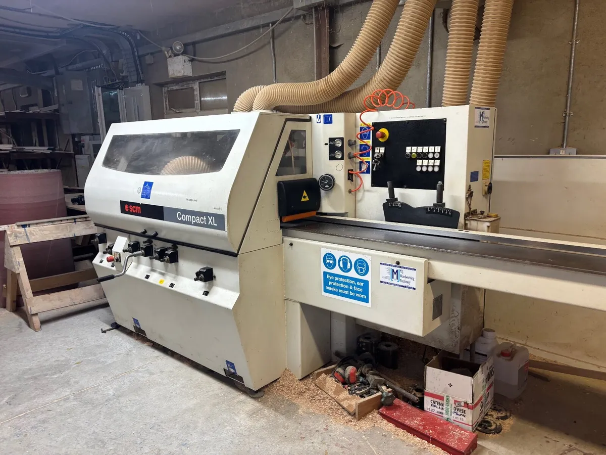 SCM Compact XL 5 Head Moulder with Tooling - Image 1