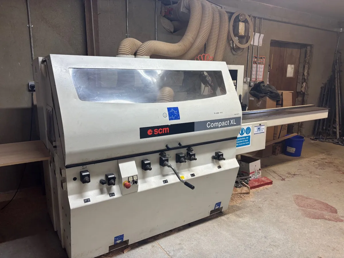 SCM Compact XL 5 Head Moulder with Tooling - Image 2