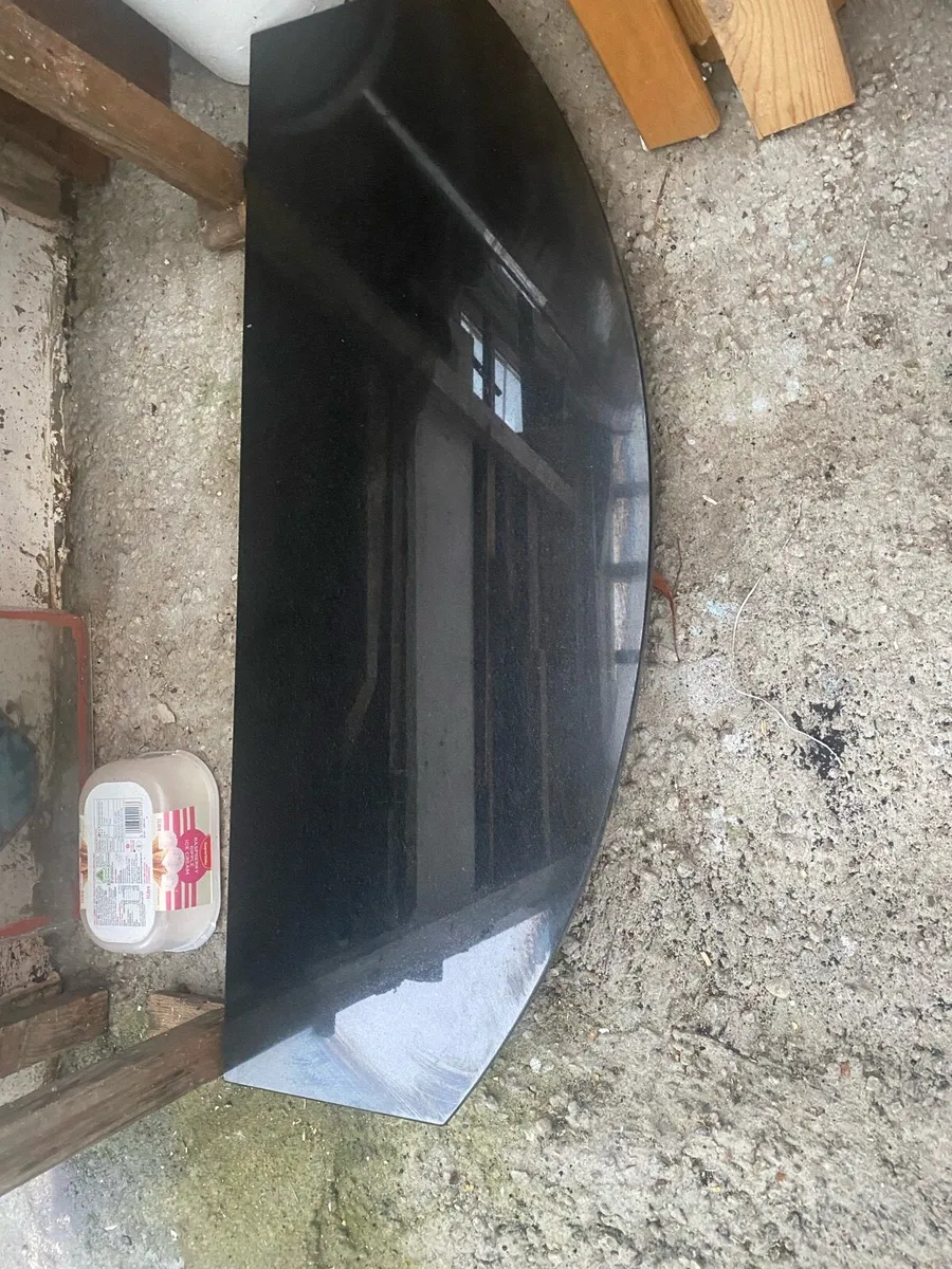 Black marble heart - Image 1